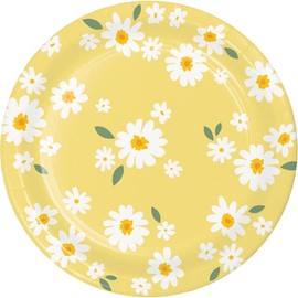 Trendware Sweet Daisy Dinner Plates, 24 ct
