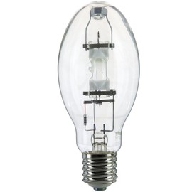 Sunlite 03656 MH175/U/MOG M57 Metal Halide Lamp, 175 Watts, Mogul Base (E39), ED28, 10,000 Hour Life Span, 14000 Lumen, Clear Finish, 4000K