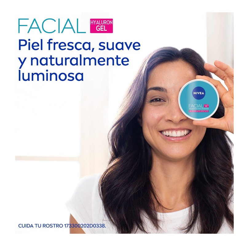 NIVEA Gel Facial Refrescante Hyaluron Gel 375ml