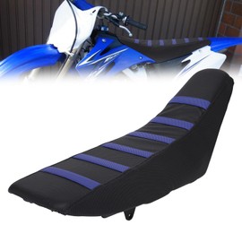 JFG RACING Dirt Bike Seat Cover Universal Motorcycle Seat Cushion for YZF250 YZF450 YZ85 YZ125 PW50 PW80 Motocross Pit bike Enduro-Blue