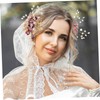 OATIPHO Floral Hairpins Set Wedding Hair Combs with Rhinestone Pearl