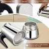 DITOSH 2 Cup Stovetop Espresso Maker Stainless Steel Moka Pot