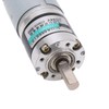 Black Silver Mini Gear Motor Low Noise High Torsion Robust