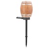 Solar Pathway Light Resin PP LED Light Sensing Waterproof Wine