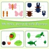 35 pcs Insect Erasers for Kids Desk Pet,3D Take Apart