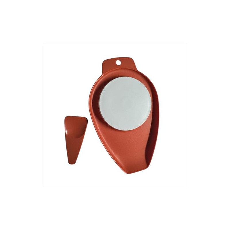 Tupperware Mamsell Chopping Board with Spatula Brave Helper Orange Small