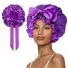 SeSe Code Double Layer Silk Bonnet for Haircare - Soft