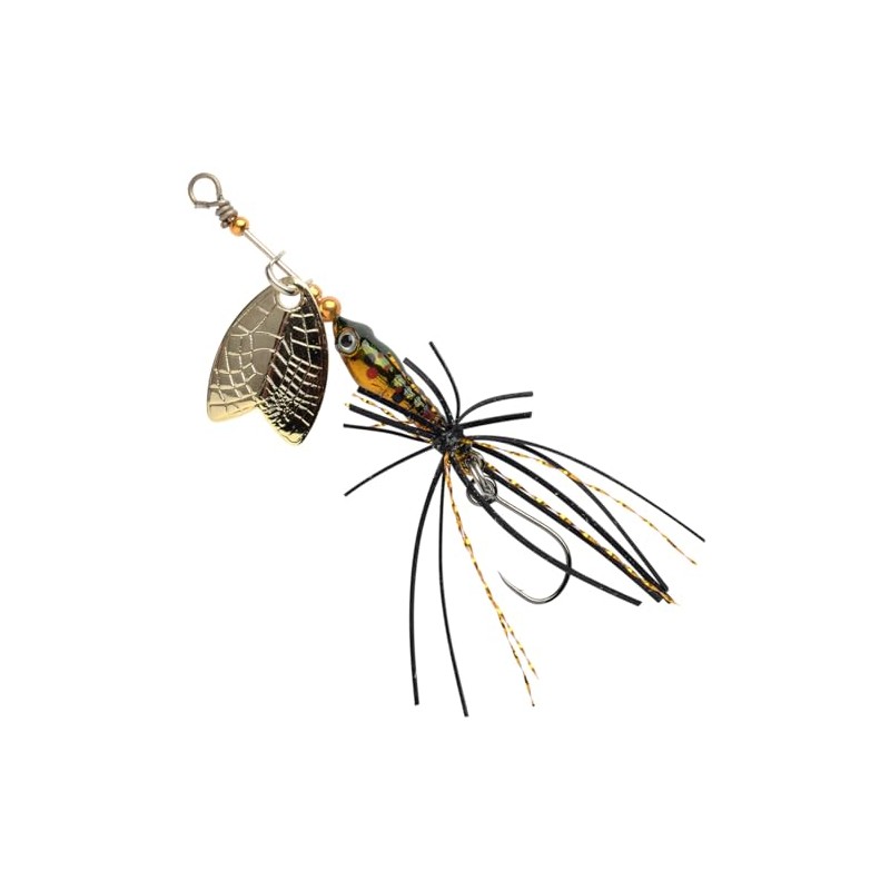 Spro Larva Mayfly trout spinner for spin fishing, micro spinner