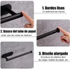Porta Rollos de Cocina de Acero Inoxidable 304 Sin Perforar