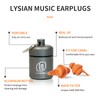 LYSIAN High Fidelity Concert Earplugs Noise Cancel, Reusable Musicians Ear