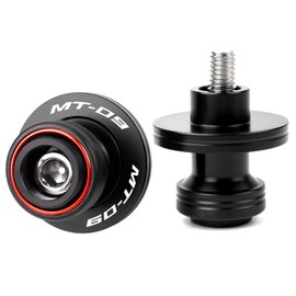 ZEXDDI Fit For YAMAHA MT09 Tracer MT-09 SP FZ09 2014-2023 2024 MT09 2025 Motorcycle CNC 6MM Motorcycle Swingarm Spools Sliders Swing Arm Spools Screws (Red)