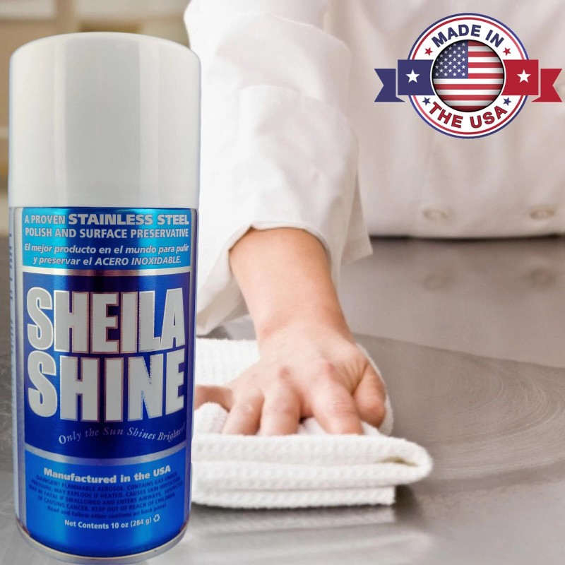 Sheila Shine Stainless Steel Cleaner Polish Pack of 3 Streak