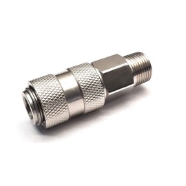 Female Coupling 1/2" BSPT Male Thread - PCL Airflow Air Line Hose Fitting AC21JM Type