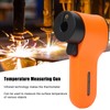 Temperature Measuring Gun NonContact Infrared Portable Handheld Thermometer HW550(Orange )