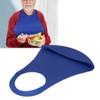 Adult Bib Portable Adjustable Silicone Dinning Eating Clothes Protector for