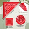 100 Pack Bandanas Unisex Paisley Bandanas Bulk Multi Purpose Cowboy