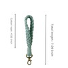 Poagoep Macrame Boho Keychain Bracelet Handmade Wristlet Keychain Keyring Holder