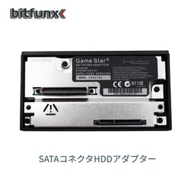 BitFunx GameStar SATAアダプター 2.5インチまたは3.5インチHDDハードドライブ対応 Playstation2 PS2ゲームコンソール用 PS2 SATAアダプター HDDアダプター PlayStation2 HDD接続 PS2内蔵HDD SATA変換 IDE変換不要 GameStarネットワークアダプター代替 改造 HDD化 日本語説明書付き