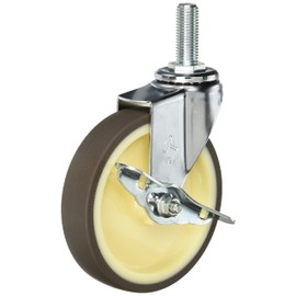 ハンマー Ｅシリーズねじ込みタイプ自在ＳＰ付ウレタン車１２５ｍｍ