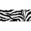 Luxury Driver 44068 Fashion Zebra Black/White Carpet Floor Mat Set