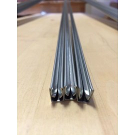 Cascade 3/8 U Zinc Came w/ 5/32 channel (9 Feet =1.5 ft X 6) Stained Glass Supplies