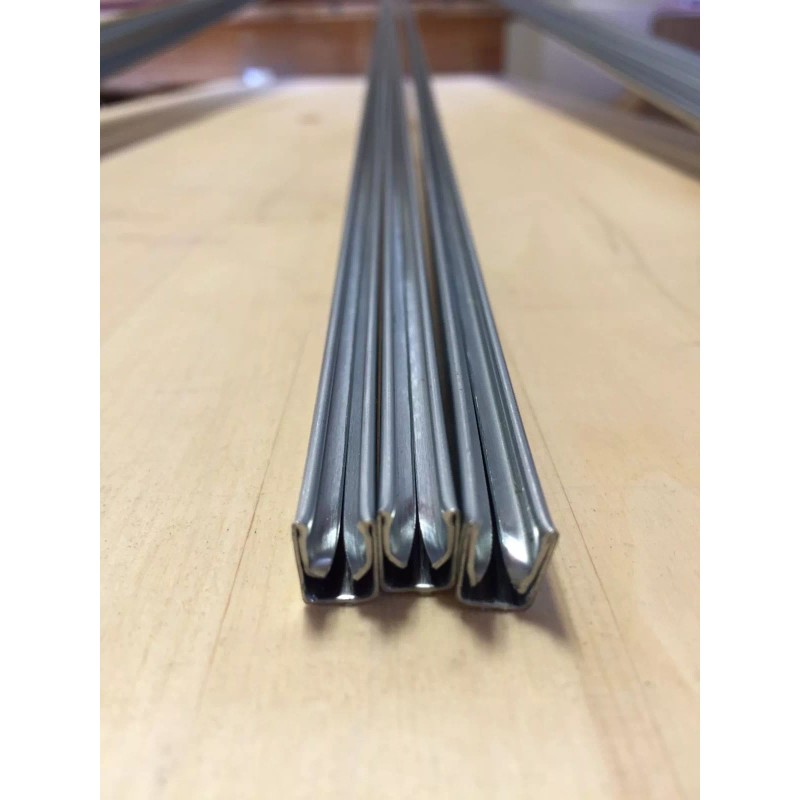 Cascade 3/8 U Zinc Came w/ 5/32 channel (9 Feet