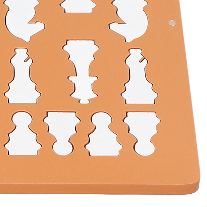 Wooden Chess Game Children Adult Portable Funny Folding Chess Board