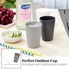 US Acrylic Newport 10 ounce Unbreakable Plastic Stackable Juice Tumblers