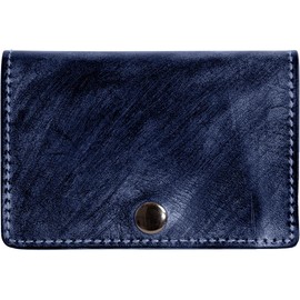 Dom Teporna Bridle Leather Trifold Wallet Small Slim Compact Genuine Leather Wallet Men's Women's 6 Colors -