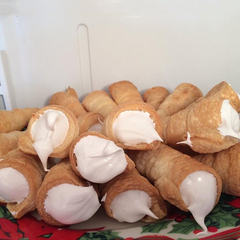 Joyeee 10 Pack Cream Horn Molds - Small & Large,
