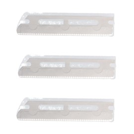 PARSA Beauty Interchangeable Blade for Eyebrow Trimmer - Pack of 3 - Sharp Razor Blades Made of Japanese Steel - Made of 100% RPET - Durable Blades for Eyebrow Razor Trimmer