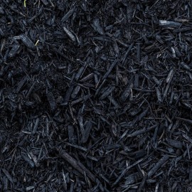 Gardenwise Premium Black Wood Mulch for Landscaping, Gardens, Lawns, Potting Media, and