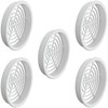 cyclingcolors 5x Ventilation Grille Exhaust Grille Outer Grille Round Total