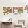 Fushing Cork Boards Felt Bulletin Boards, 13"x2" Pin Boards with