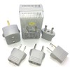 Simran International Worldwide Travel Voltage Converter/Adapter Kit with 5 Foreign