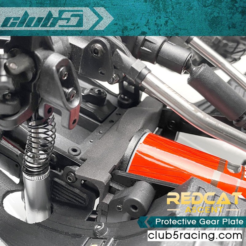 Club 5 Racing Protective Gear Plate for Redcat Ascent