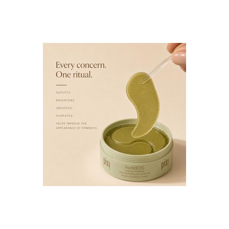 Pixi Beauty Skintreats FortifEye - Parches reafirmantes para los ojos,