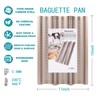 Baguette Pans for Baking 15" x 11", Carbon Steel 3