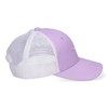 Champion Kid's Twill Mesh Cap with Logo, purple