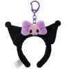 [Tsujicel] Key Chain Keychain, Girls, Black, Size (H x W