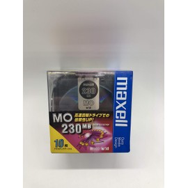 Maxell 3.5" MO 230MB Case of 10 MA-M230.B10P