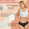 CHUMIAN Women's Post-Operative Sports Bra without Underwire, Wireless Bra with