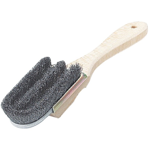 TRUSCO TB-2070 Channel Brush, 6U3 Type, Steel Wire