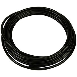 SK11 TU1208B-5 Polyurethane Tube Outer Diameter 0.5 inches (12 mm), Length 16.4 ft (5 m), Black, For Air Piping