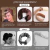 6pzs Curly Ondas En Cabello Rizos Sin Calor Tubogorro Satin