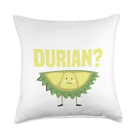 Durian Fruit Powder Durian Chips Mix Tropical Fruit Durian Throw Pillow