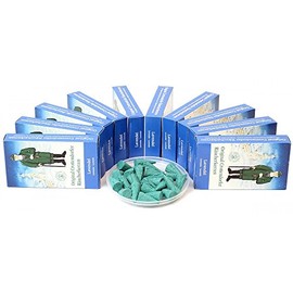 Original Crottendorfer Räucherkerzen – 10 x 24 cm Economy Pack – Lavender Ore Mountains