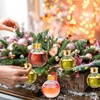18 Pcs Fillable Ball Ornaments,Round,50 Ml,100 ml