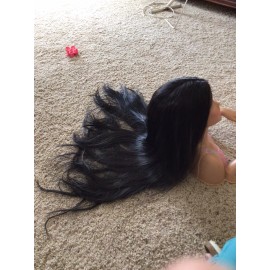 Unbranded Synthetic Hair Wig for Women- Black Color