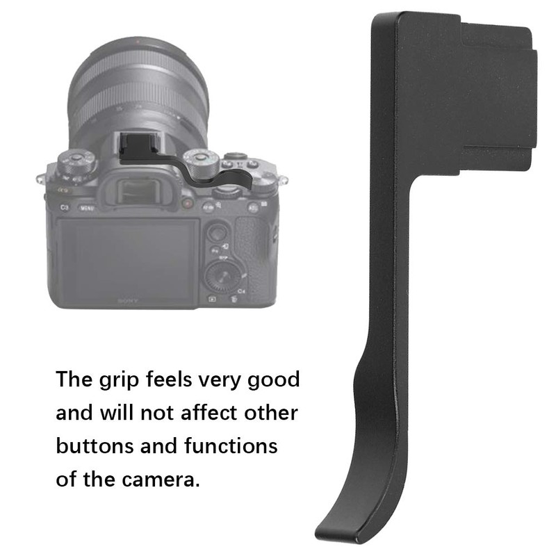 Zunate Thumb Up Grip, Aluminium Alloy Camera Finger Thumb Handle